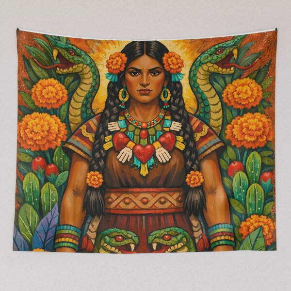 Item preview, Coatlicue – Aztec Earth Goddess of Life, Death, and Rebirth designed and sold by SoniaSarkali.