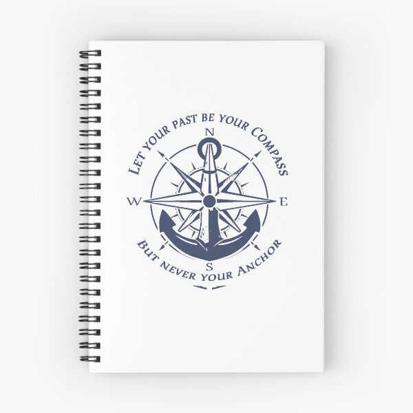 Item preview, Let Your Past Be Your Compass But Never Your Anchor designed and sold by PlayboiKopi.