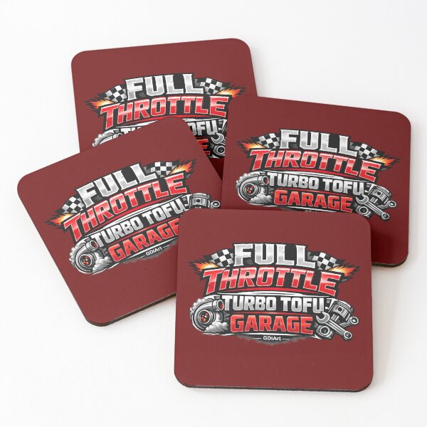Item preview, Car Guy Shirt – Full Throttle | Turbo Tofu Garage Racing Design designed and sold by GDIArt.