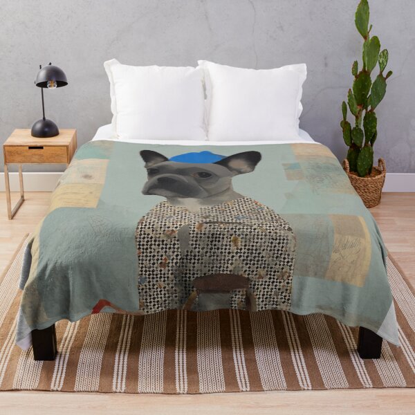 Item preview, French Bulldog with Blue Beret designed and sold by lautir.