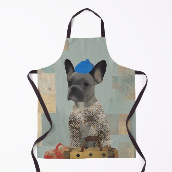 Item preview, French Bulldog with Blue Beret designed and sold by lautir.