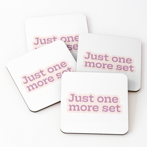 Item preview, Just one more set - rose/purple designed and sold by tenniswitheliza.