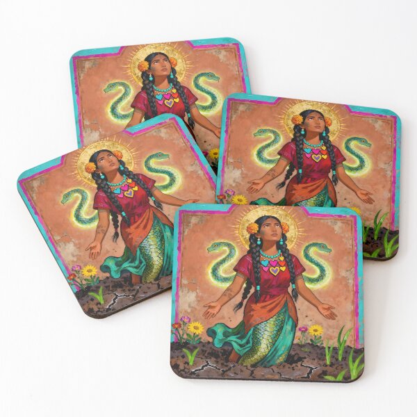 Item preview, Coatlicue – Aztec Earth Goddess of Life, Death, and Rebirth designed and sold by SoniaSarkali.
