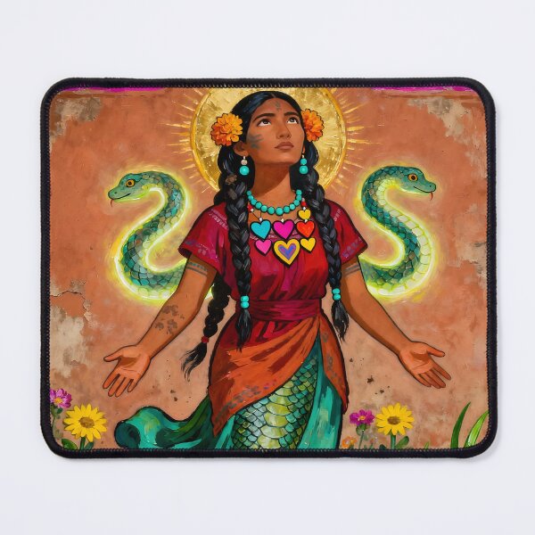 Item preview, Coatlicue – Aztec Earth Goddess of Life, Death, and Rebirth designed and sold by SoniaSarkali.