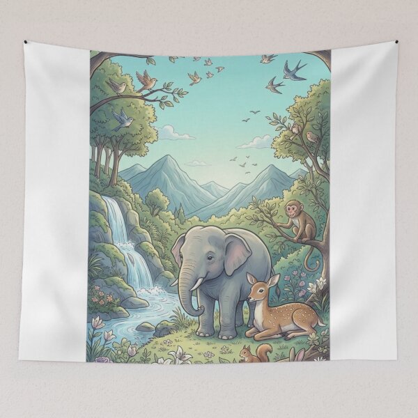Item preview, My dear elephant friend designed and sold by PP&RAINBOW SHOP.