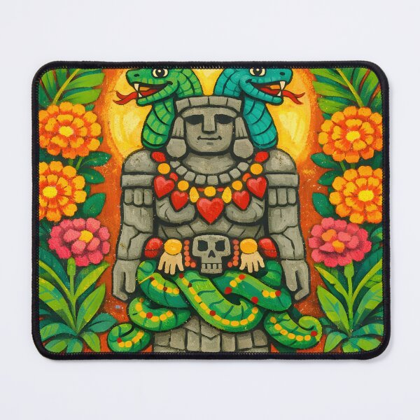 Item preview, Coatlicue – Aztec Earth Goddess of Life, Death, and Rebirth designed and sold by SoniaSarkali.