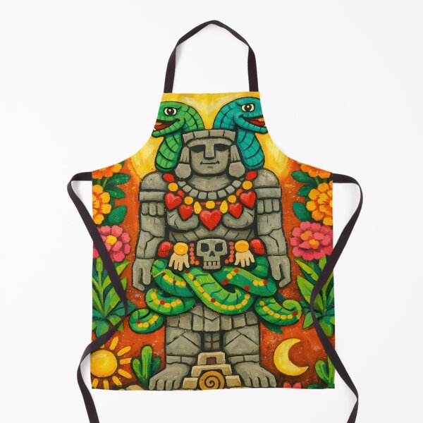 Item preview, Coatlicue – Aztec Earth Goddess of Life, Death, and Rebirth designed and sold by SoniaSarkali.