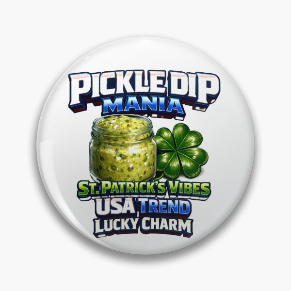 Item preview, Lucky Pickle Dip St. Patrick’s Day designed and sold by TailTraceDesign.