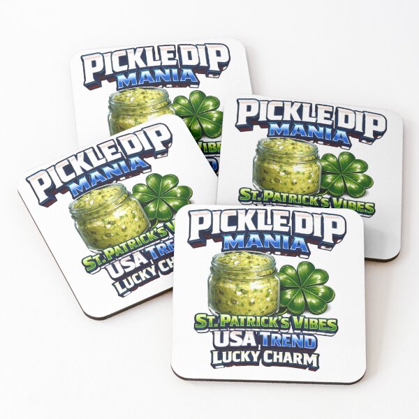 Item preview, Lucky Pickle Dip St. Patrick’s Day designed and sold by TailTraceDesign.