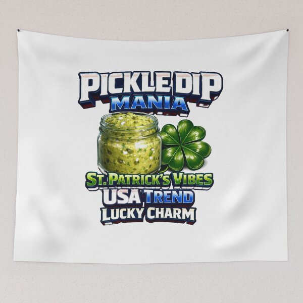 Item preview, Lucky Pickle Dip St. Patrick’s Day designed and sold by TailTraceDesign.