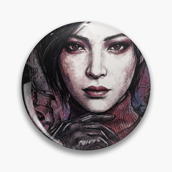 Item preview, Ada Wong RE4 Red Dress Grappling Hook Leon Rescue Portrait designed and sold by Senpaiwaves.