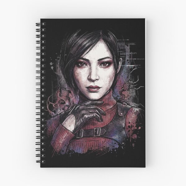 Item preview, Ada Wong RE4 Red Dress Grappling Hook Leon Rescue Portrait designed and sold by Senpaiwaves.
