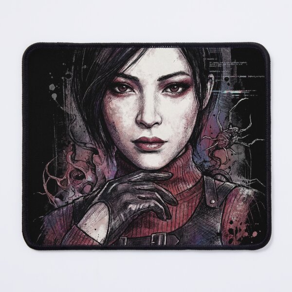 Item preview, Ada Wong RE4 Red Dress Grappling Hook Leon Rescue Portrait designed and sold by Senpaiwaves.