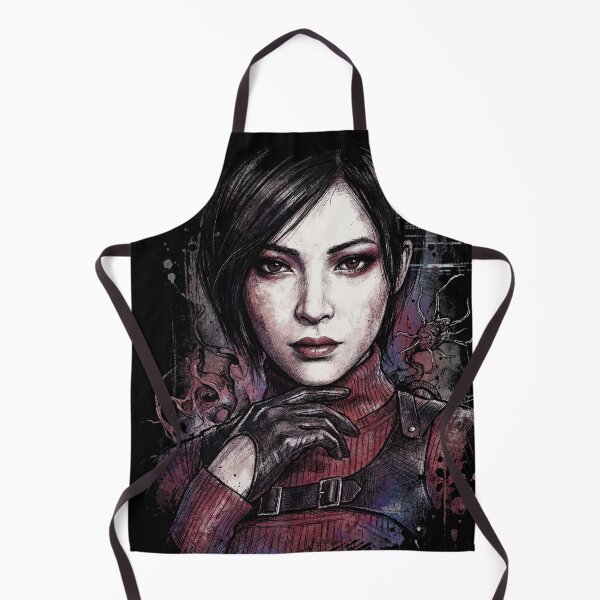 Item preview, Ada Wong RE4 Red Dress Grappling Hook Leon Rescue Portrait designed and sold by Senpaiwaves.