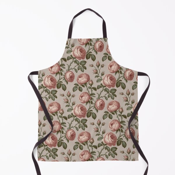 Item preview, Rococo Rose Seamless Pattern – Vintage Pink Floral Posy Elegant Cottagecore Design designed and sold by Tamas Das.