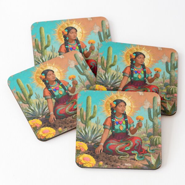 Item preview, Coatlicue – Aztec Earth Goddess of Life, Death, and Rebirth designed and sold by SoniaSarkali.