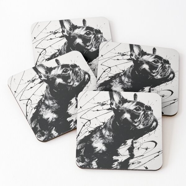 Item preview, Expressive French Bulldog Portrait designed and sold by lautir.