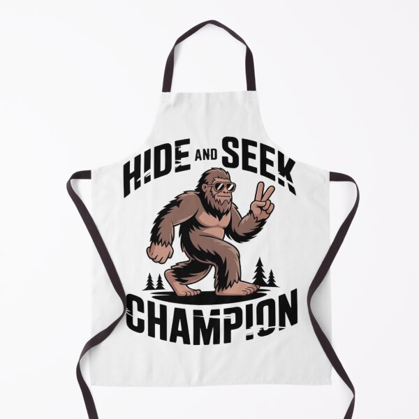Item preview, Hide And Seek Champion Bigfoot Pine Forest Sticker designed and sold by Mr-wow.