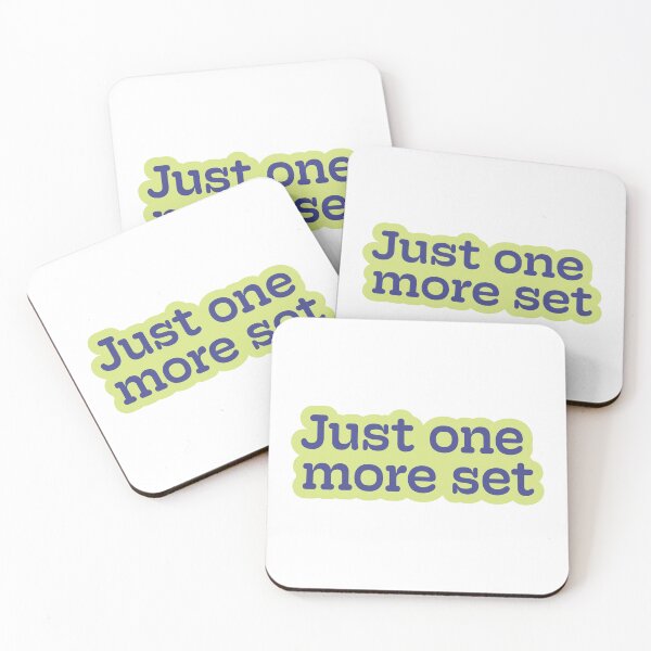 Item preview, Just one more set - green/blue designed and sold by tenniswitheliza.