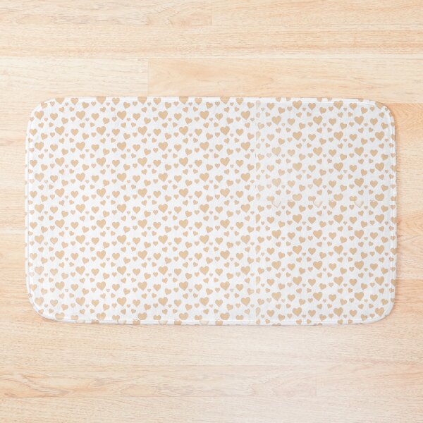 Item preview, Minimalist Golden Hearts Pattern - Aesthetic Transparent Print designed and sold by batoot1.