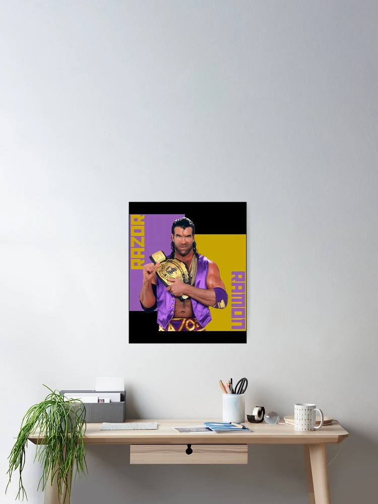 Thumbnail 2 of 3, Poster, Razor Ramon designed and sold by PowerSquad.