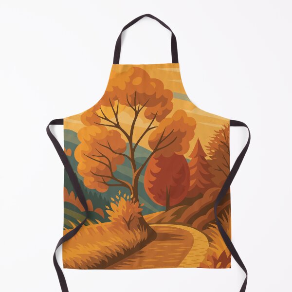 Item preview, Autumn Path Through Colorful Hills designed and sold by darekkocurek.