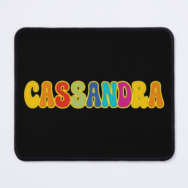 Item preview, ❤️ Cassandra Personalized Name Wavy Retro Shirt, Coffee Mug, Sticker Gift designed and sold by HelixPedia.