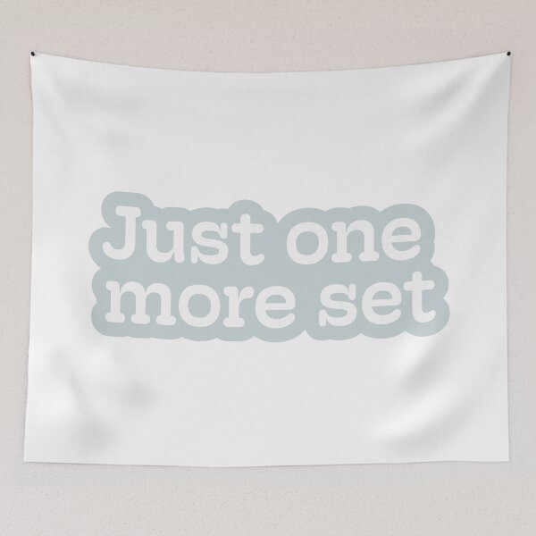 Item preview, just one more set - white/light blue designed and sold by tenniswitheliza.