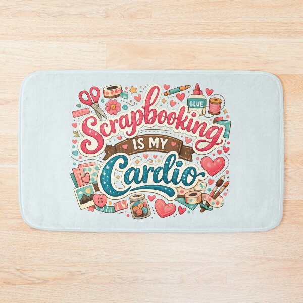 Item preview, Scrapbooking Is My Cardio – Cute Craft Lover Design designed and sold by blankTeeShirt.