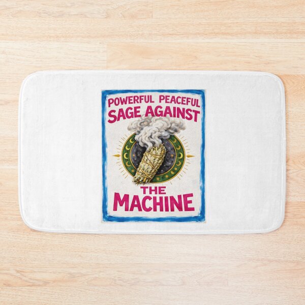 Item preview, Sage Against The Machine Anti-War Protest Art designed and sold by PopCultureArtShop.