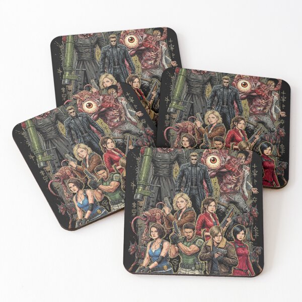 Item preview, Resident Evil Jill Grace Chris Ada Claire Nemesis Wesker Group Design designed and sold by Senpaiwaves.