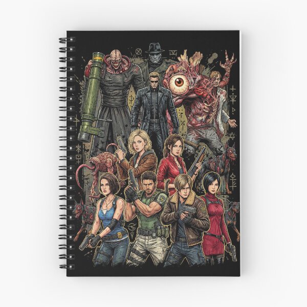 Item preview, Resident Evil Jill Grace Chris Ada Claire Nemesis Wesker Group Design designed and sold by Senpaiwaves.
