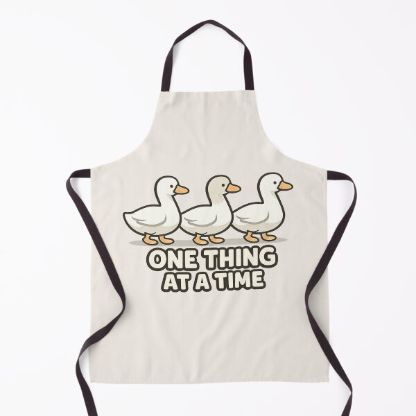 Item preview, One Thing at a Time Ducks Cute Motivational Duck Design designed and sold by ChirpInc.