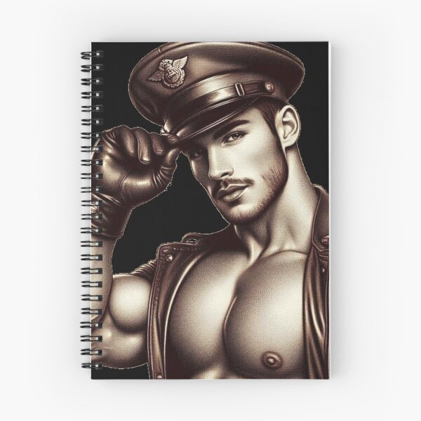Item preview, 1920's Vintage Leather German Officer Pride Graphic Design designed and sold by ItsAKinkThing.