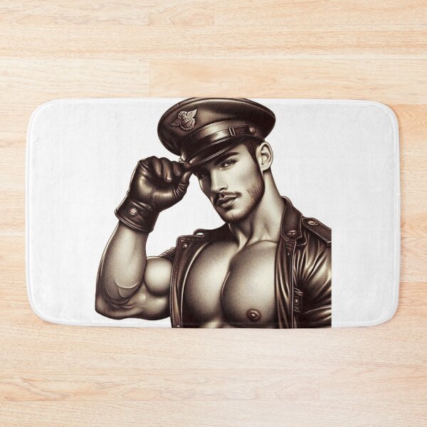 Item preview, 1920's Vintage Leather German Officer Pride Graphic Design designed and sold by ItsAKinkThing.