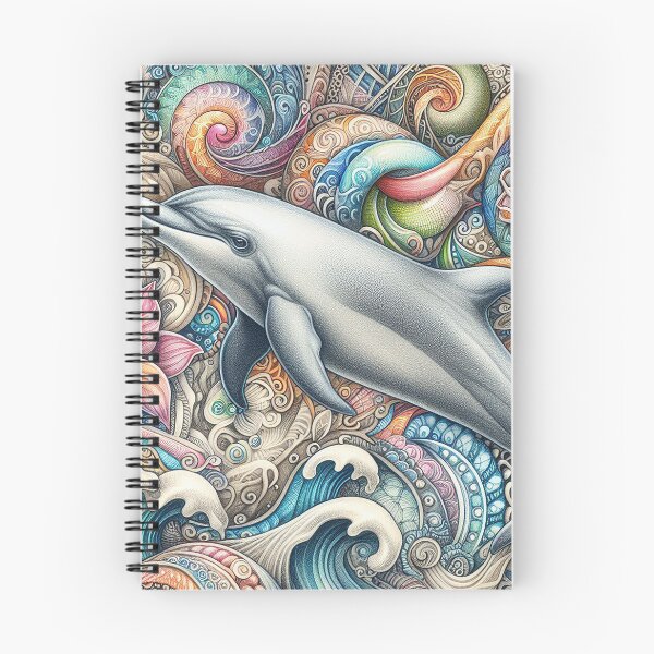 Item preview, Dolphin in Colored Pencil   designed and sold by Vanich-Panich.