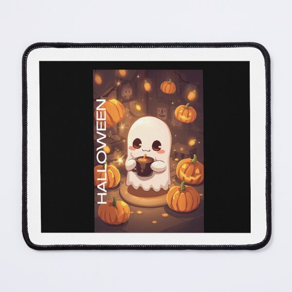 Item preview, Cozy Chibi Ghost Sticker designed and sold by IntroInk.