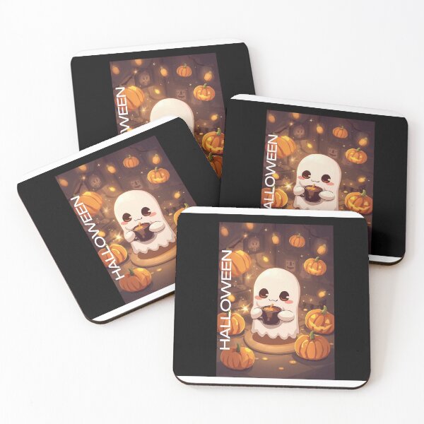 Item preview, Cozy Chibi Ghost Sticker designed and sold by IntroInk.