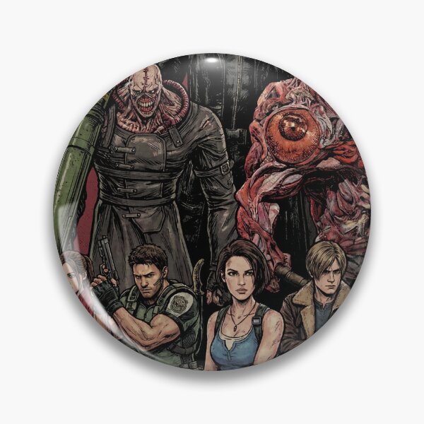 Item preview, Resident Evil Nemesis Mr X Lickers Zombie Dogs Wesker Birkin Portrait designed and sold by Senpaiwaves.