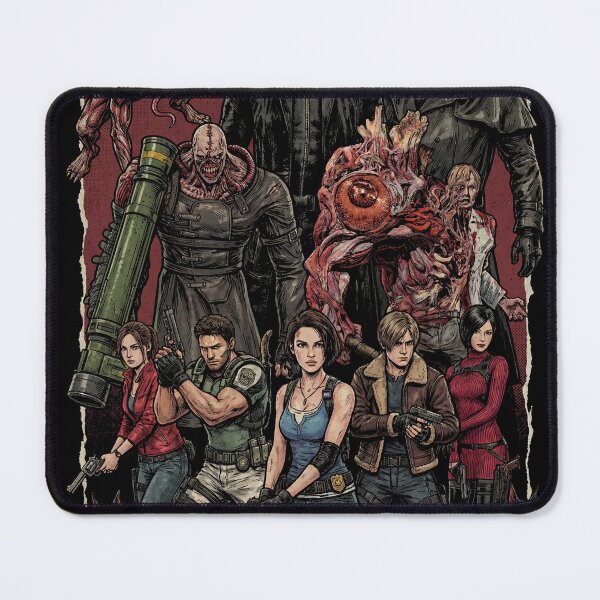 Item preview, Resident Evil Nemesis Mr X Lickers Zombie Dogs Wesker Birkin Portrait designed and sold by Senpaiwaves.