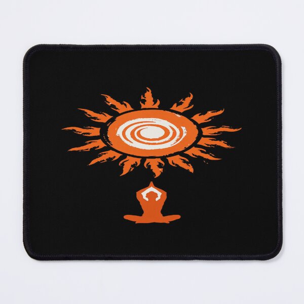 Item preview, Radiant Yoga Sun Silhouette – Spiritual Meditation Energy Artwork for Wellness & Mindfulness Spaces designed and sold by Bright Nest Studio.