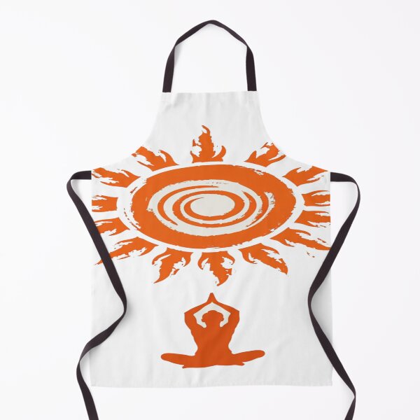 Item preview, Radiant Yoga Sun Silhouette – Spiritual Meditation Energy Artwork for Wellness & Mindfulness Spaces designed and sold by Bright Nest Studio.