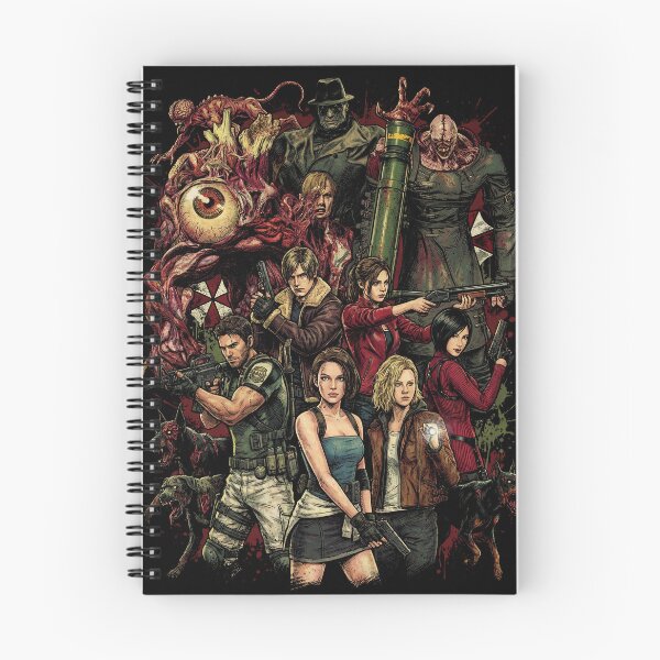 Item preview, Resident Evil Heroes Jill Chris Ada Claire Grace Vs Nemesis Design designed and sold by Senpaiwaves.