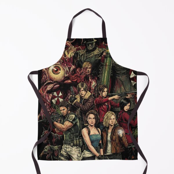 Item preview, Resident Evil Heroes Jill Chris Ada Claire Grace Vs Nemesis Design designed and sold by Senpaiwaves.