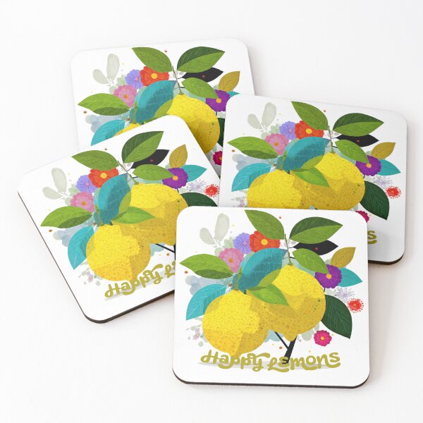 Item preview, Happy Lemons – Joyful Botanical Art designed and sold by ForeverPrintsOK.
