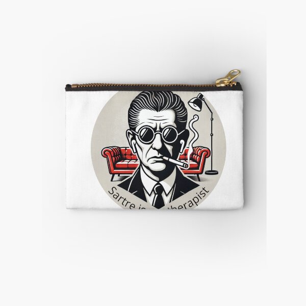Item preview, Sartre Is My Therapist – Existential Irony Art designed and sold by Riallamood2.