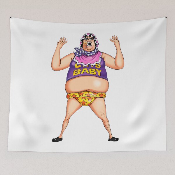 Item preview, Senor Pink Hard Boiled Fighter designed and sold by FriskySloths.
