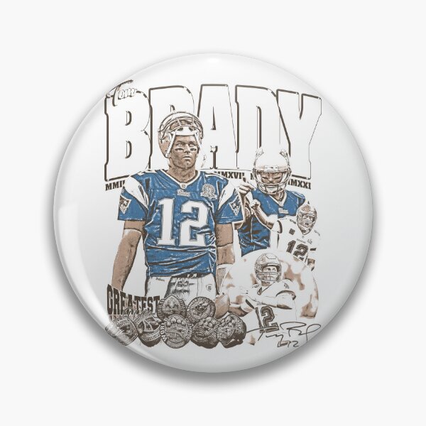 Artikelvorschau, Tom Brady GOAT Legacy Collage entworfen und verkauft von Never Satisifed AU.