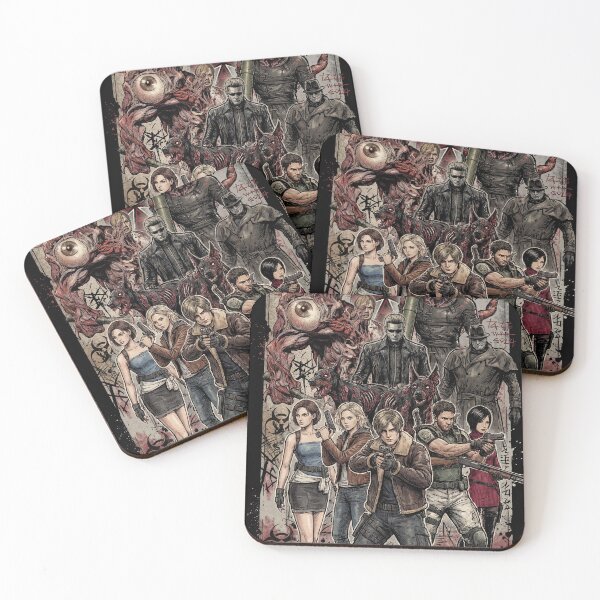 Item preview, Resident Evil Mr X Lickers Zombie Dogs Birkin Wesker Villain Icon designed and sold by Senpaiwaves.