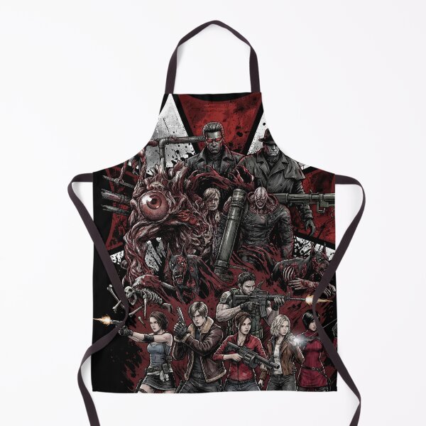 Item preview, Jill Valentine Resident Evil Grace Chris Ada Claire Nemesis Fight Portrait designed and sold by Senpaiwaves.